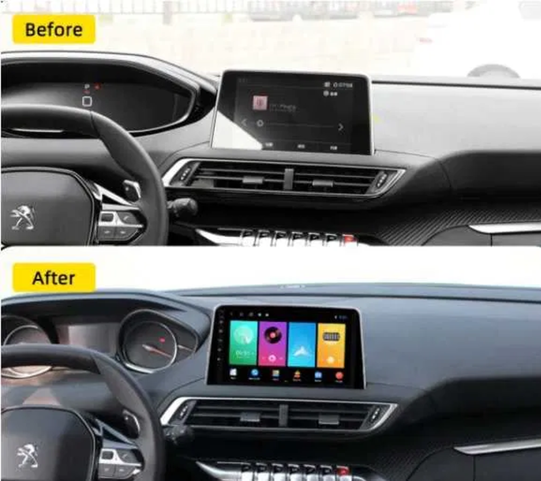 Peugeot 4008, 5008 2017- 2019, Android Multimedia/Navigation
