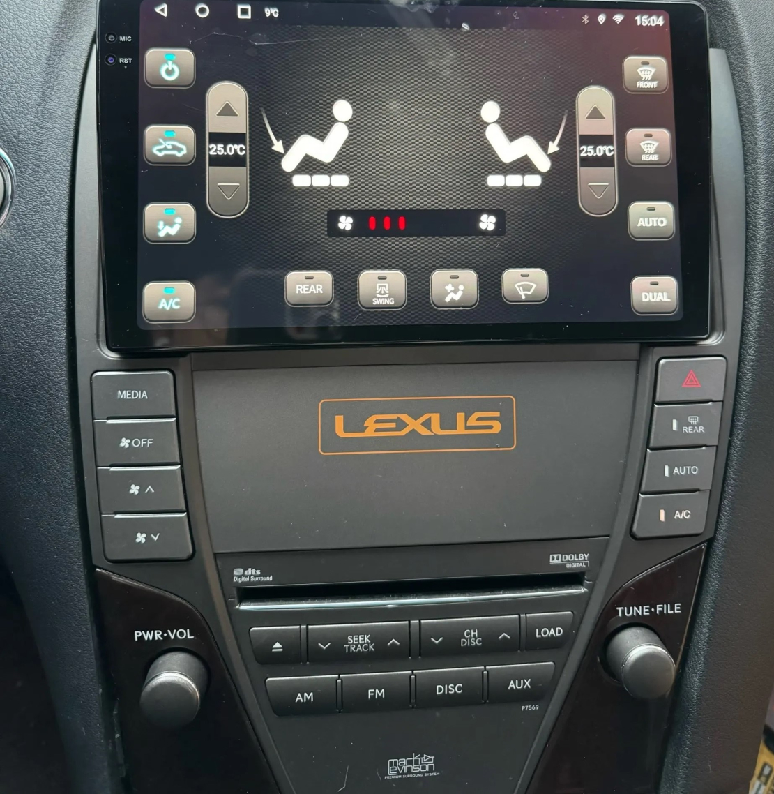 LEXUS ES240 ES350, ES350, XV40 2006 - 2012, Android Navigation