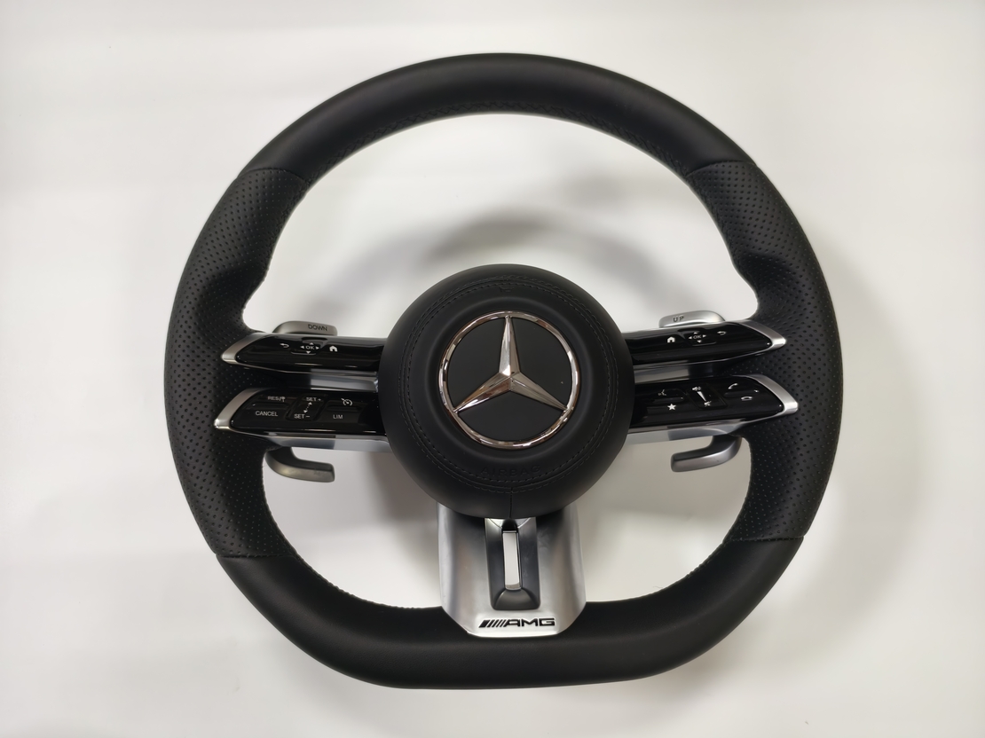 Спортен Кожен/Карбонов Волан AMG Mercedes A/B/C/CLA/CLS/E/G/GLC/GLS
