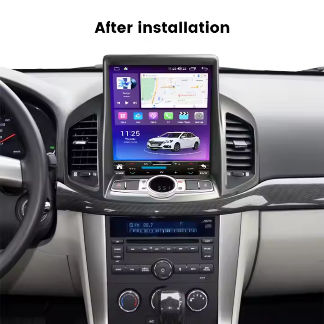 Chevrolet Captiva 2012- 2017 Tesla Android Mултимедия/Навигация