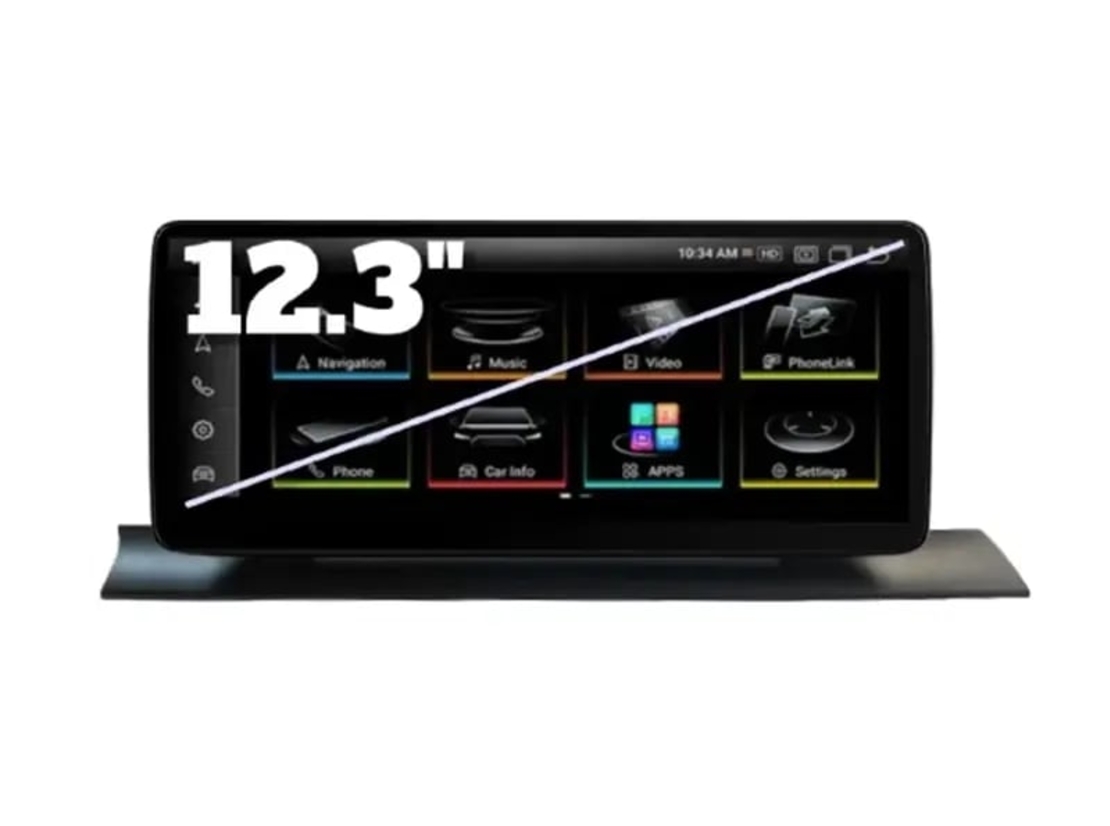 AUDI A4L 2017-2024, 12.3″- Android Мултимедия/Навигация