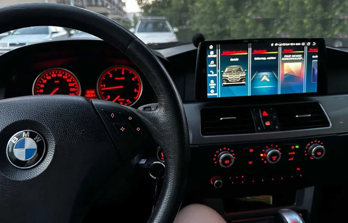 BMW 5 E60, E61, E90, E91 10.25 Android Mултимедия/Навигация