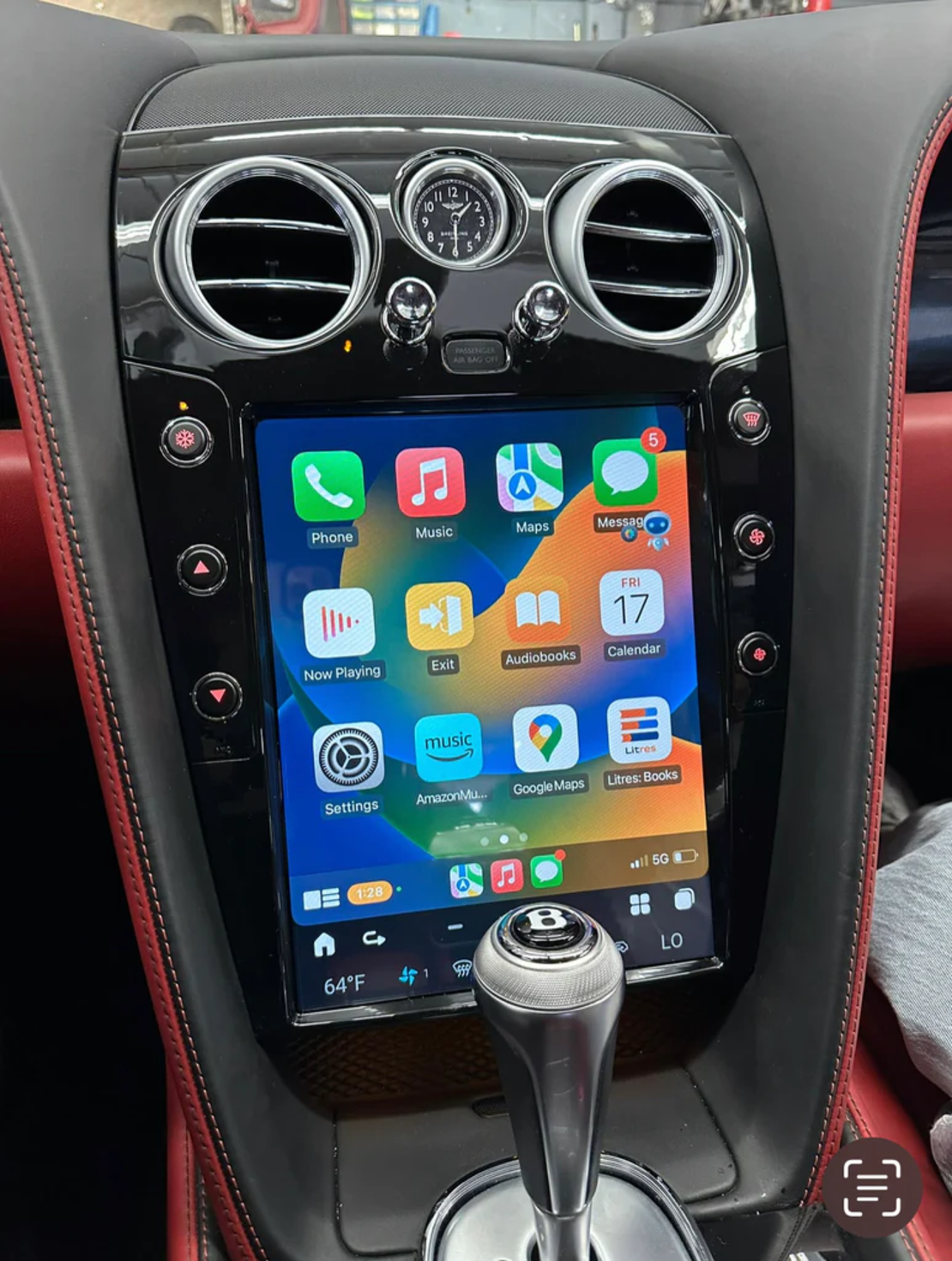 Bentley Continental GT, Flying Spur 2003-2011 Tesla Android Mултимедия