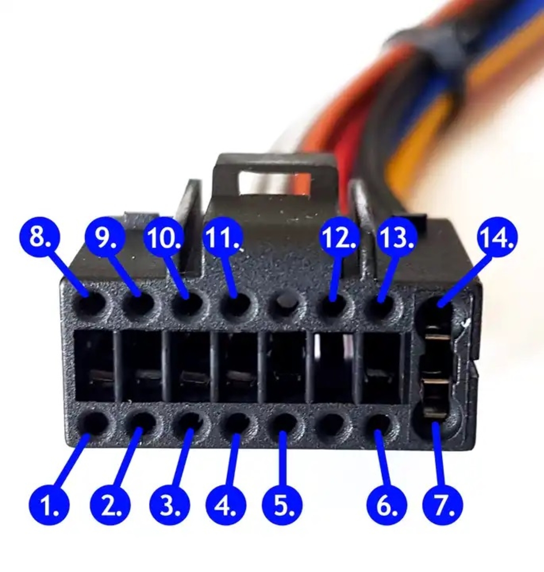 Универсална ISO 16pin евро букса за Аndroid Mултимедия/Навигация