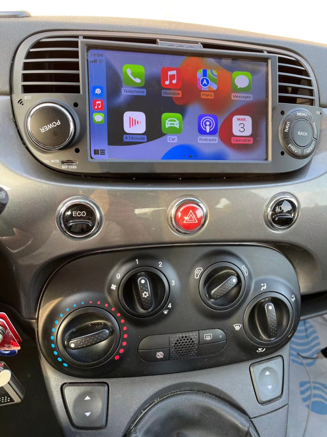 Fiat 500 2007-2015 Android Multimedia/Navigation