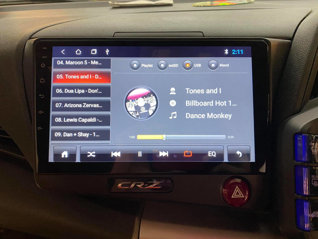 Honda CR-Z  2010- 2016 Android Multimedia/Navigation