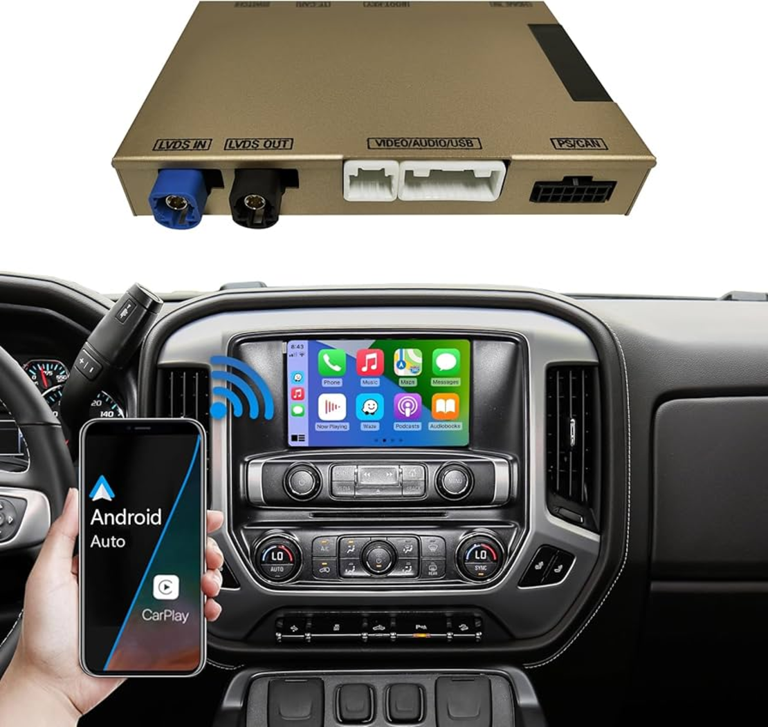 Buick/Chevrolet/Cadillac Безжичен Apple Carplay Android Auto MMI BOX
