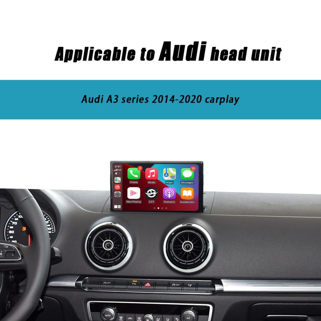 CarPlay / Android Auto модул за Audi A3 (MIB/MIB2, 2013–2024)