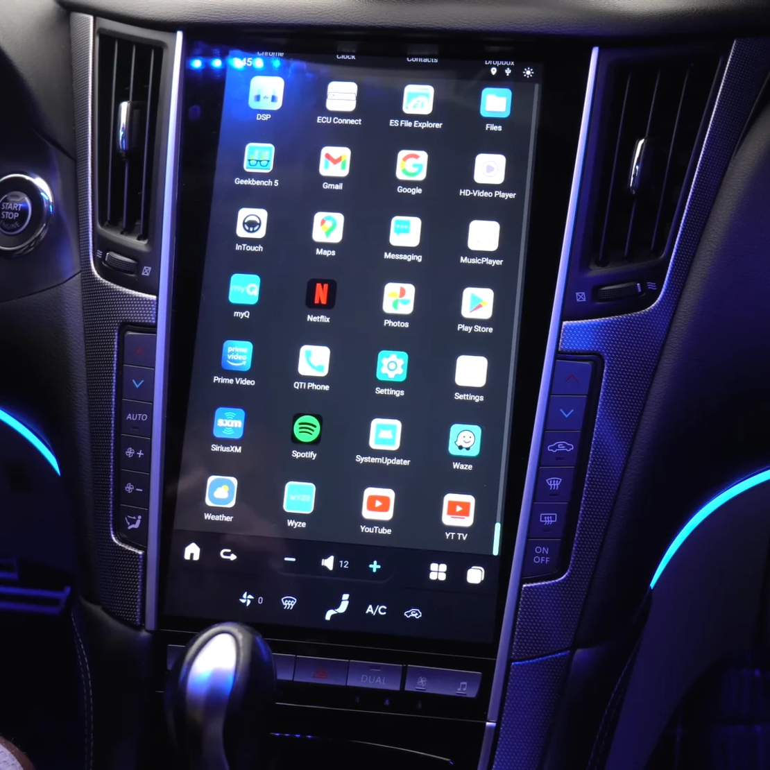 Infiniti Q50L 2012-2019 Tesla Android Mултимедия/Навигация
