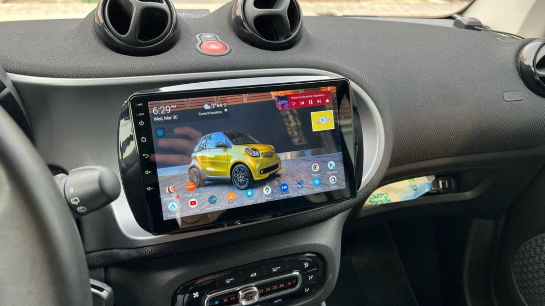 Smart Fortwo 2014-2020 Android Multimedia/Navigation