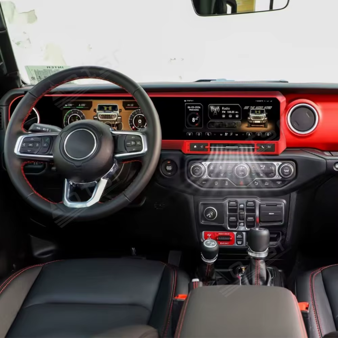 Мултимедия с дигитален километраж за Jeep Wrangler 2018 - 2023