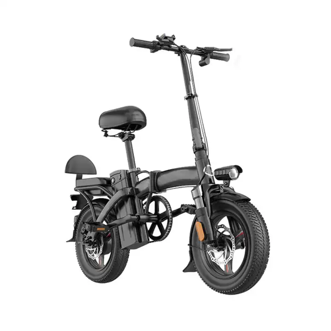 Foldable electric bicycle ENWE T14, 48V