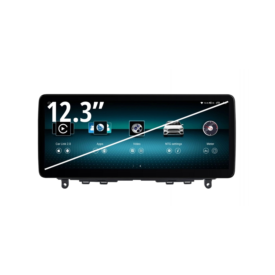 MERCEDES-BENZ C-CLASS W204 2007- 2010 12.3