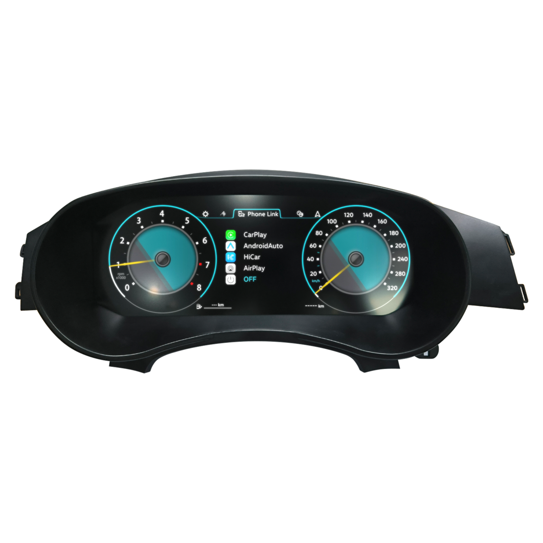 Дигитален километраж за Skoda Superb MK2 (2010–2015) 12.3'' LCD Табло