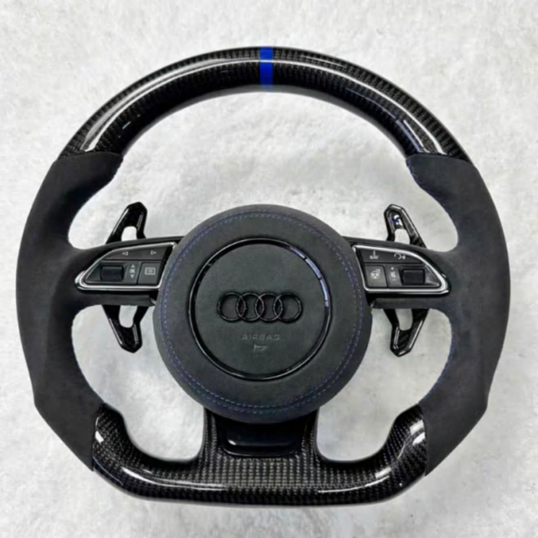 Audi S-Line спортен волан – A4, A5, A6, A7, Q5, Q7, Q8 (2016–2023)