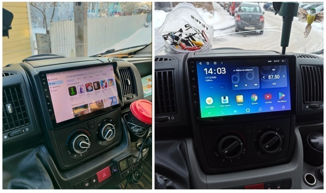 Fiat Ducato,Citroen Jumper, Peugeot Boxer Android Mултимедия/Навигация