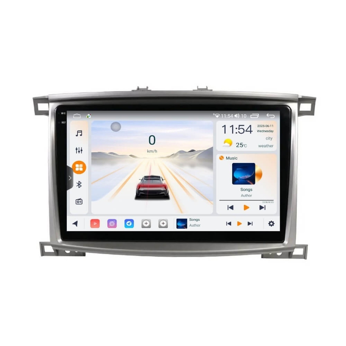 Toyota Land Cruiser Lexus LX 470 2003–2008 Android Mултимедия