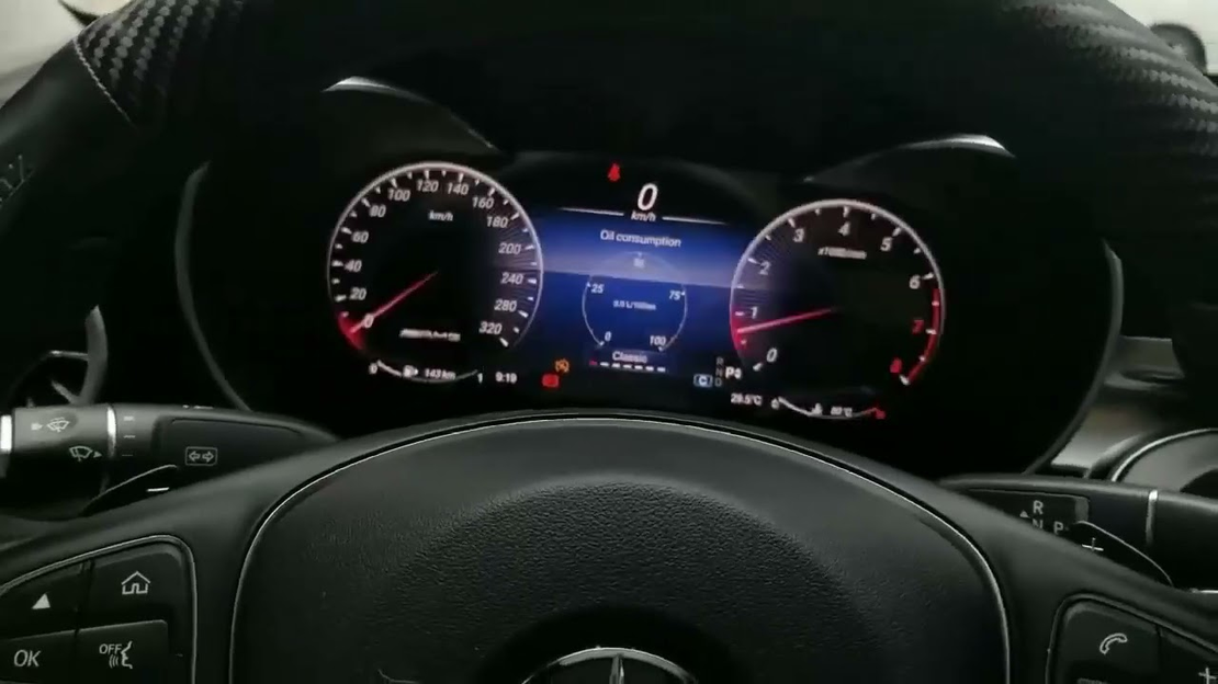Дигитален километраж Mercedes Benz C class W204 NTG4.0 LINUX SYSTEM