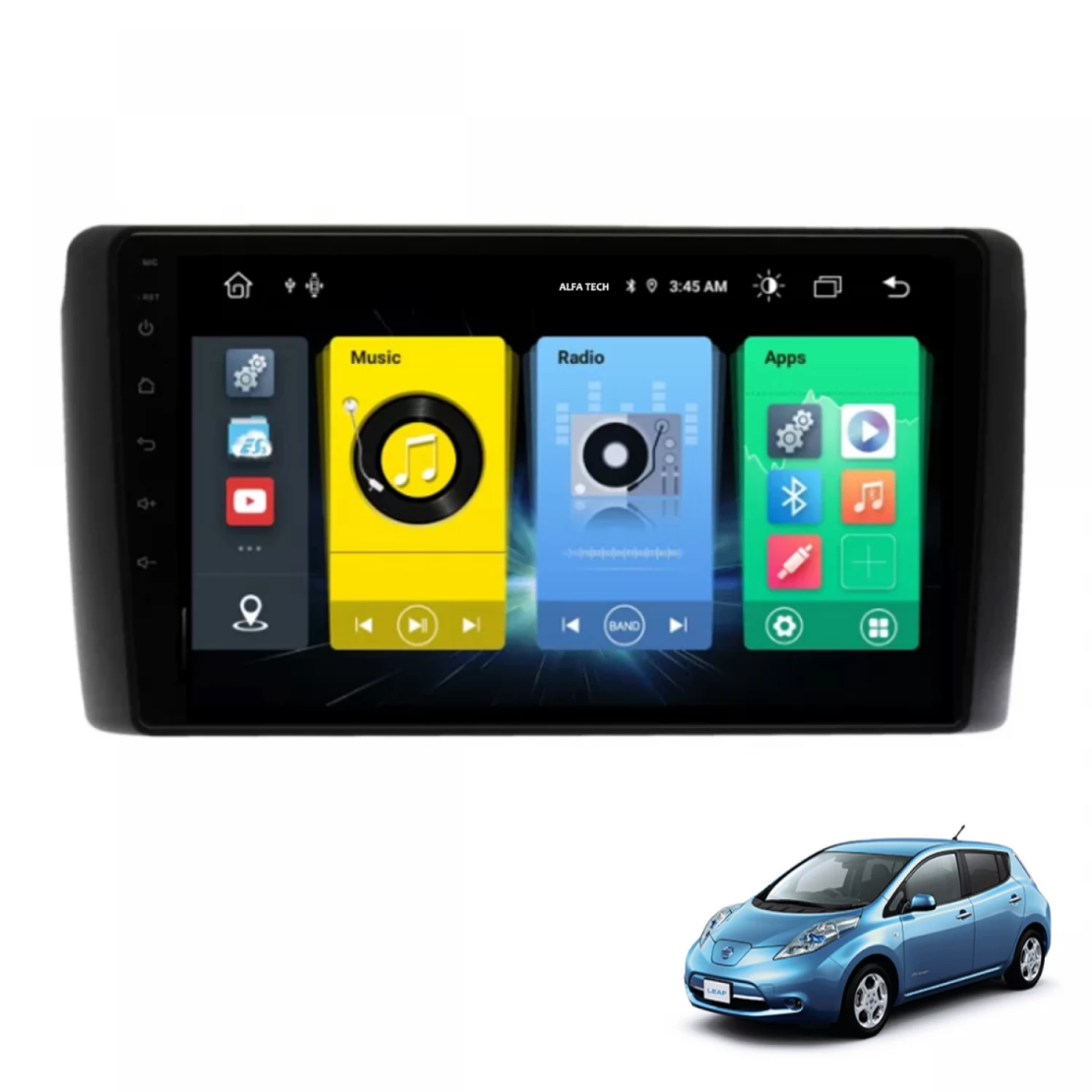 Nissan Leaf 2009-2017, Android Multimedia/Navigation
