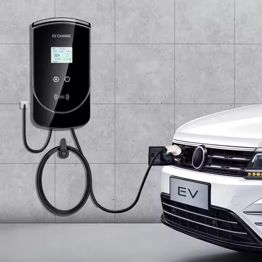 22kW Wallbox зарядна станция Бързо зареждане