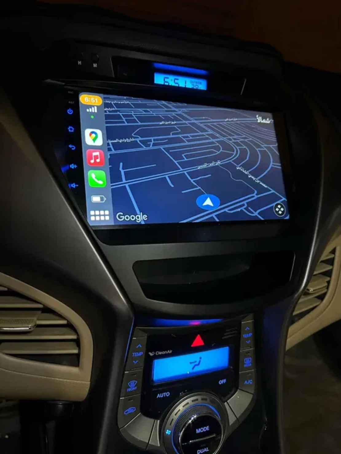 Hyundai Elantra 2011- 2016 Android 13 Mултимедия/Навигация