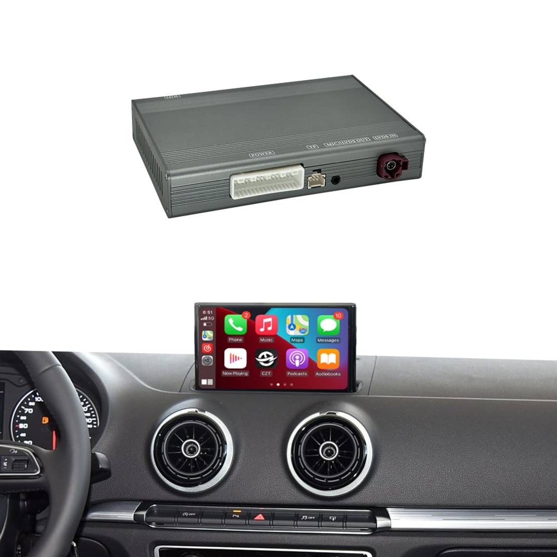 CarPlay / Android Auto модул за Audi A3 (MIB/MIB2, 2013–2024)