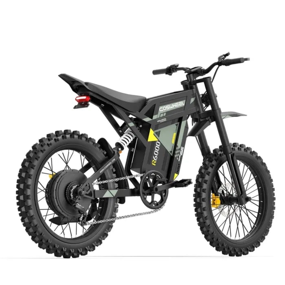 COSWHEEL R6000 – Електрически офроуд мотор / E-Dirt Bike 7000W | 60V 30Ah