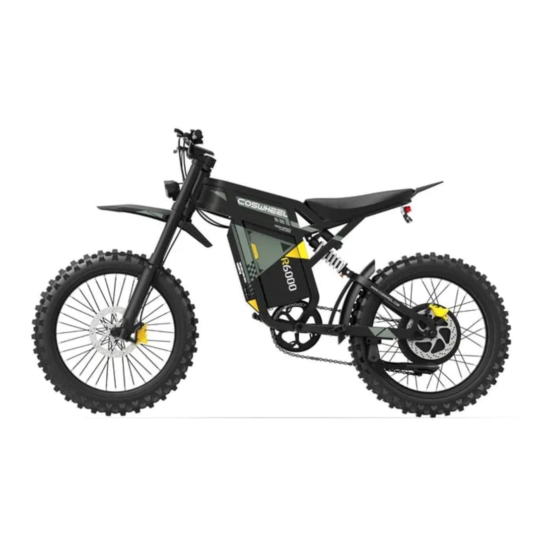 COSWHEEL R6000 – Електрически офроуд мотор / E-Dirt Bike 7000W | 60V 30Ah
