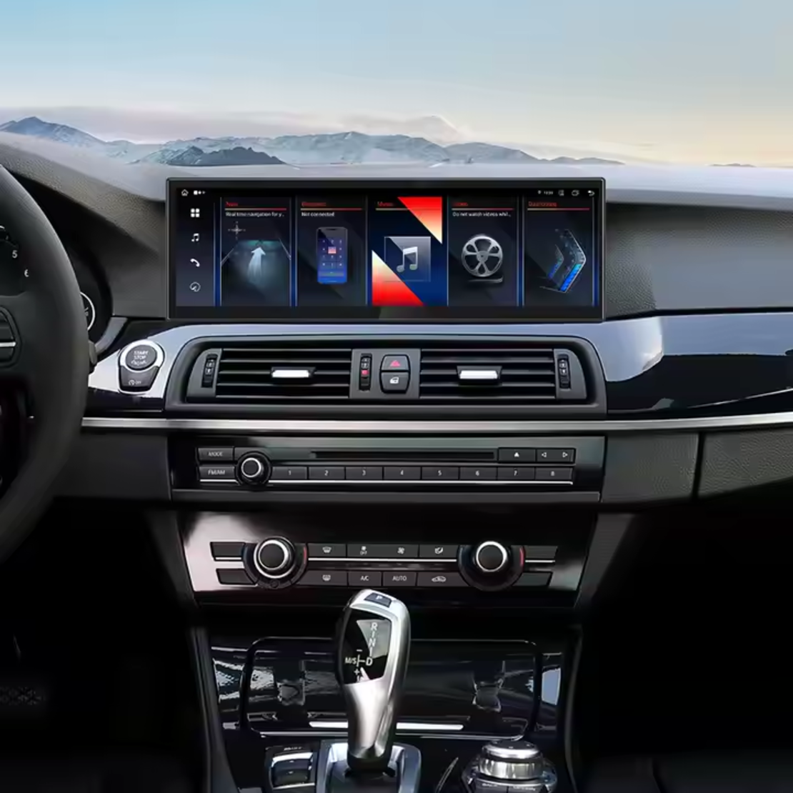 BMW F10 5 Series 14.9'' IPS 2011-2016 Android Mултимедия/Навигация
