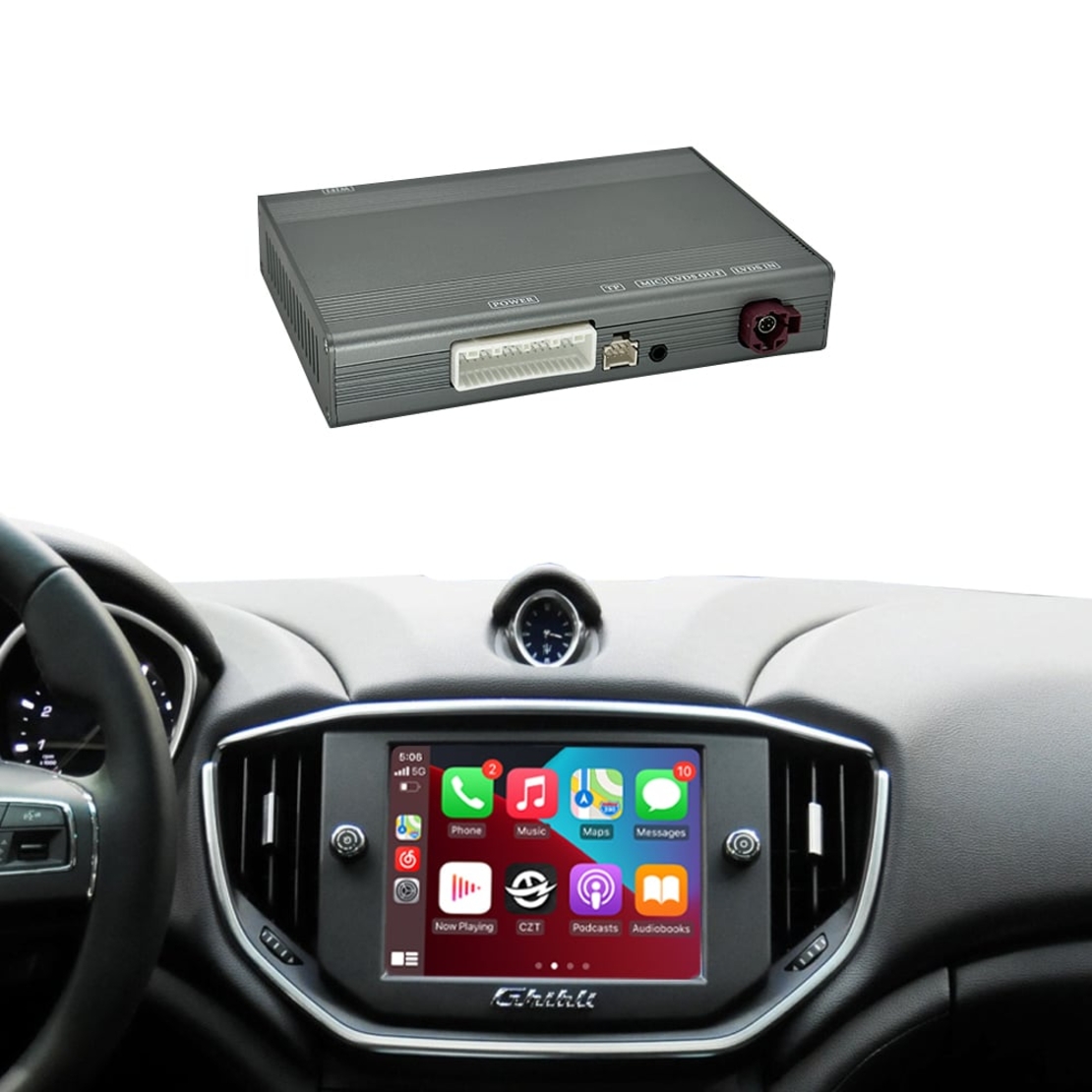 CarPlay / Android Auto модул за Maserati Ghibli/Quattroporte 2014–2016
