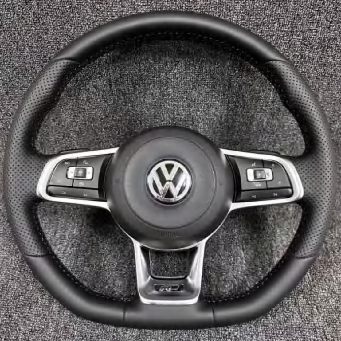 Volkswagen R-Line спортен волан – кожа & алуминий