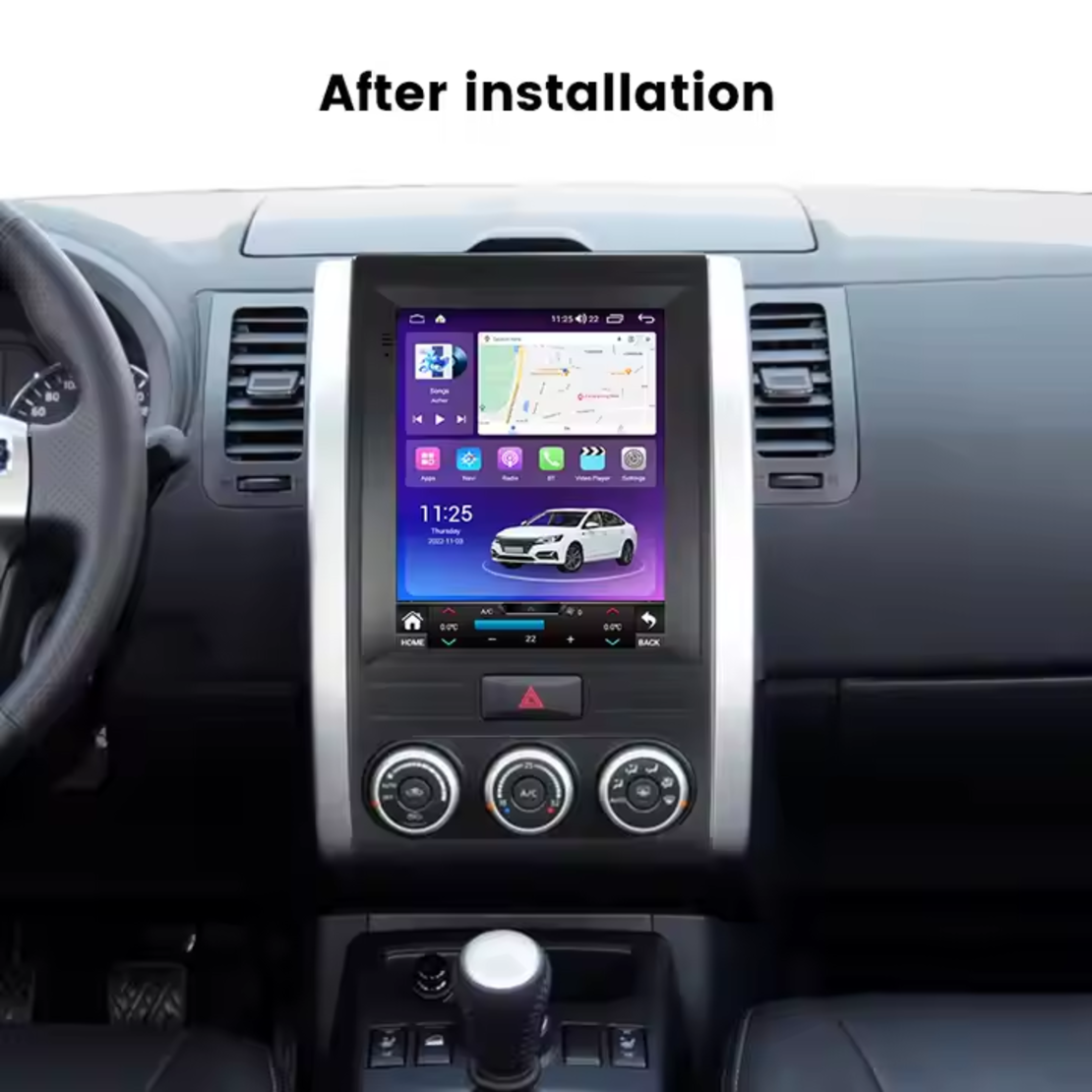 Nissan X-trail 2007-2013 Tesla Android Mултимедия/Навигация