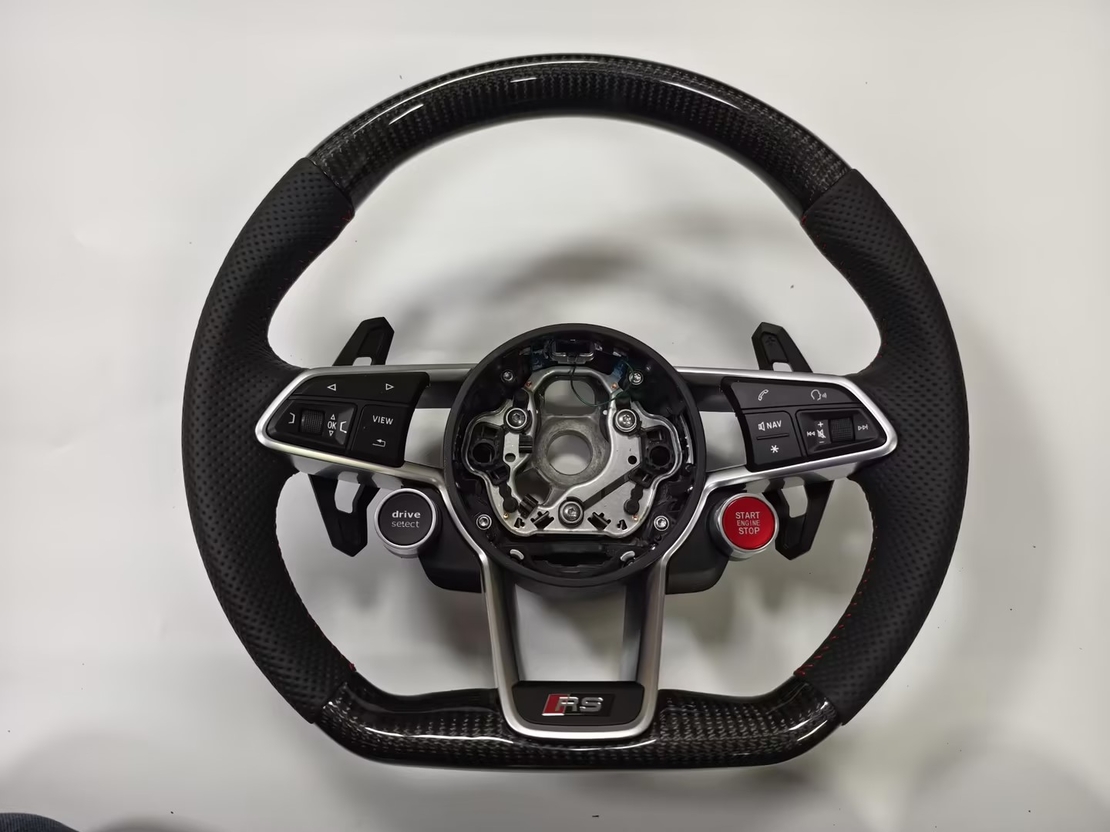Custom Кожен/Карбонов Волан Audi MK3/TTRS/TTS/MK2/R8/TT/S3