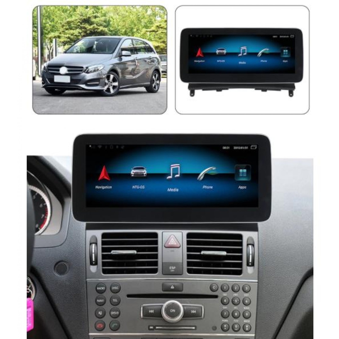 MERCEDES-BENZ C-CLASS W204 2011- 2014 10.25