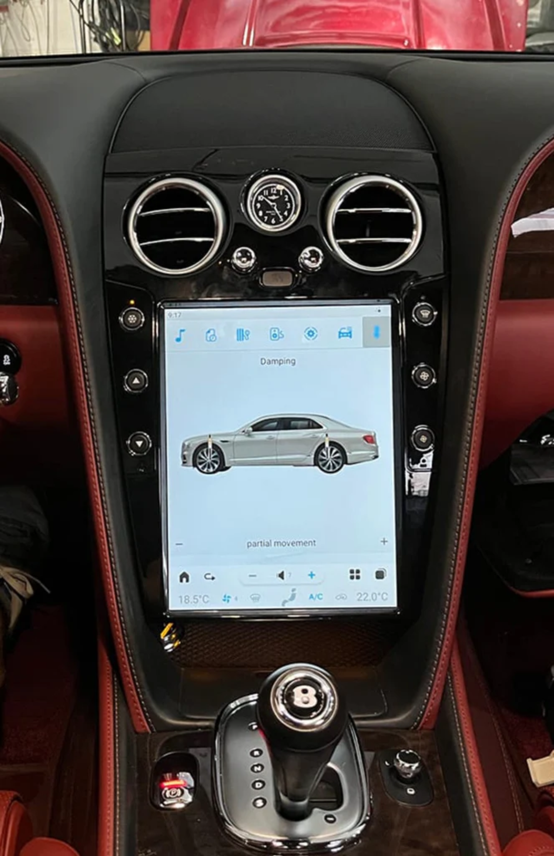 Bentley Continental GT, Flying Spur 2003-2011 Tesla Android Mултимедия