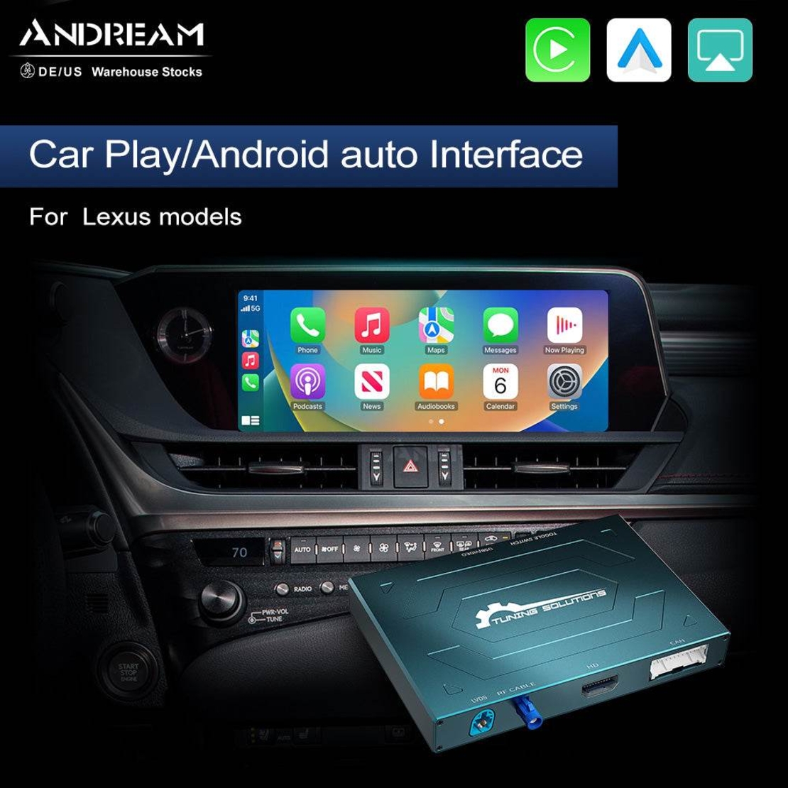 LEXUS SYSTEM Безжичен Apple Carplay Android Auto System MMI BOX