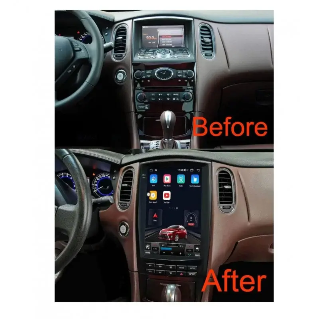Infiniti EX25 EX30 EX35 EX37, 2008 -2015 Android Mултимедия/Навигация