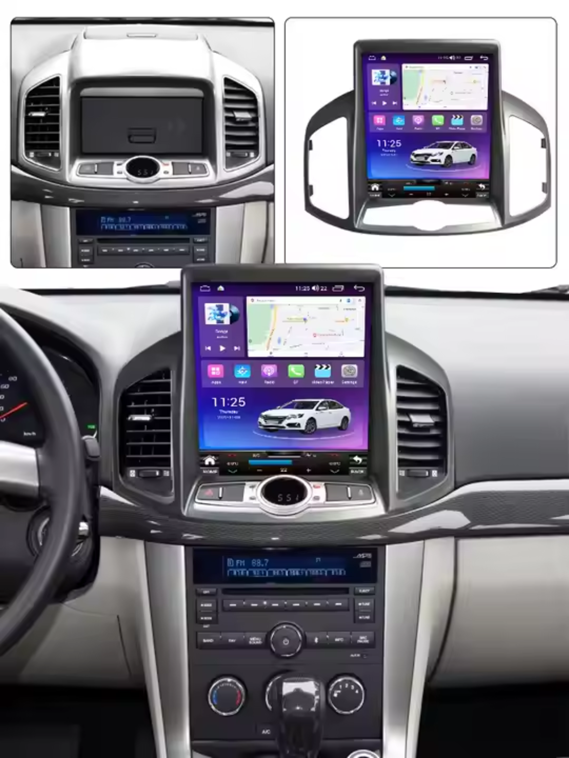 Chevrolet Captiva 2012- 2017 Tesla Android Mултимедия/Навигация
