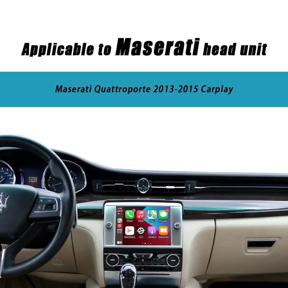 CarPlay / Android Auto модул за Maserati Ghibli/Quattroporte 2014–2016