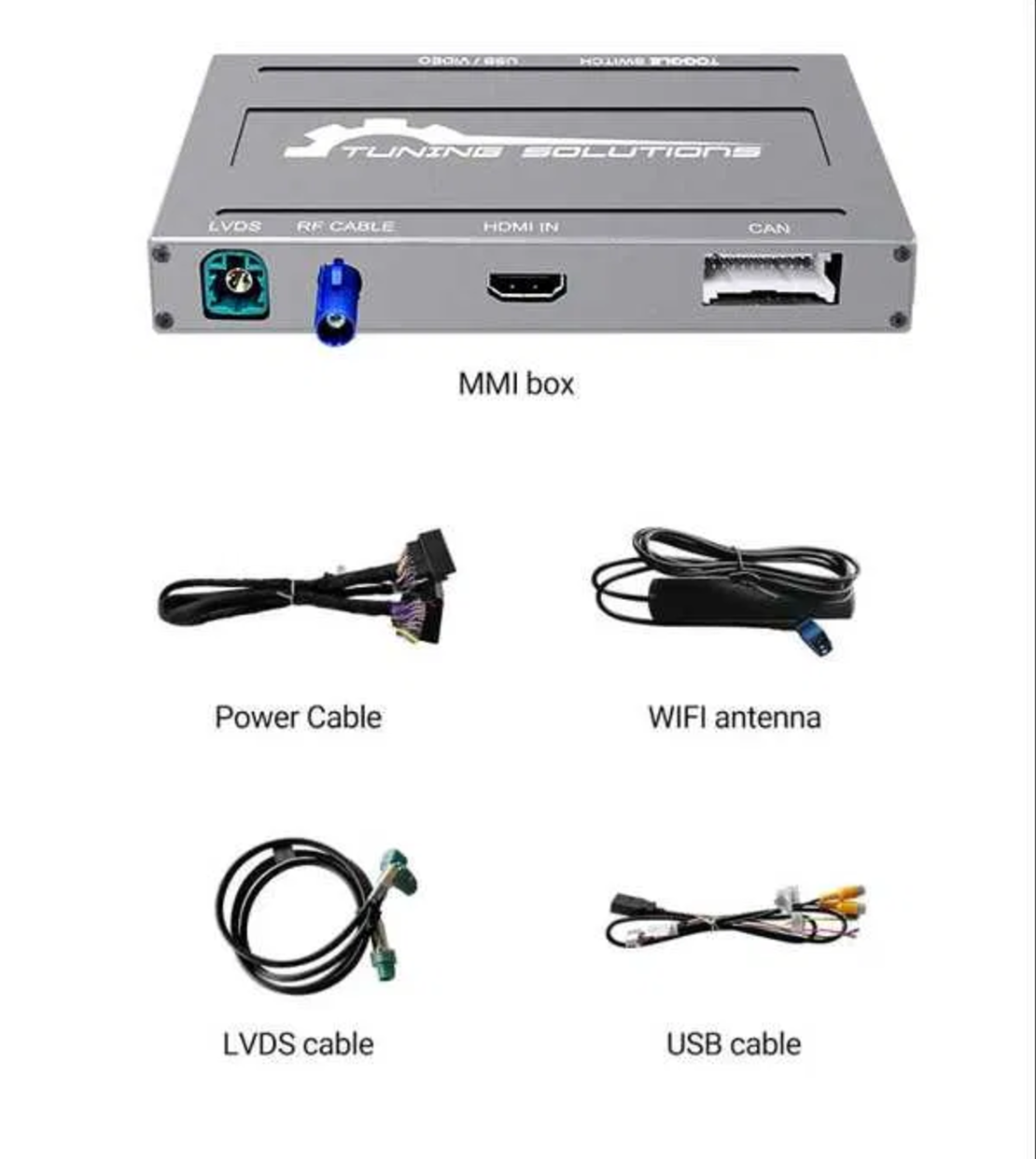 VW Безжичен Apple Carplay Android Auto System MMI BOX