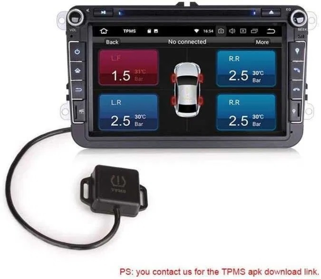TPMS система за следене на налягането в гумите