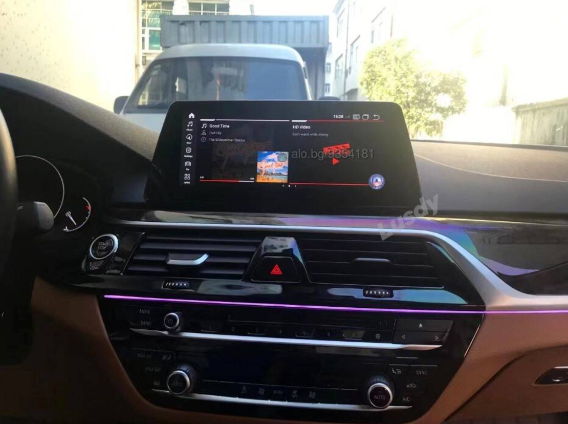 BMW 5 G30 G31 G38 2017 - 2023 10.5'' Android Mултимедия/Навигация