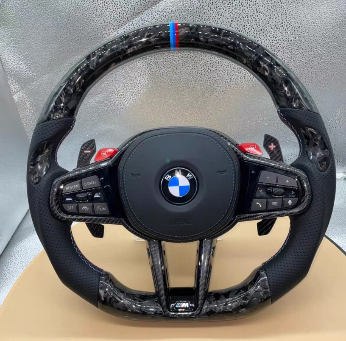 BMW M Performance спортен волан – G-Serie (2019–2024) forged карбон