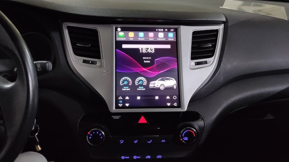 Hyundai Tucson IX35, 2015-2018 Tesla Android Mултимедия/Навигация
