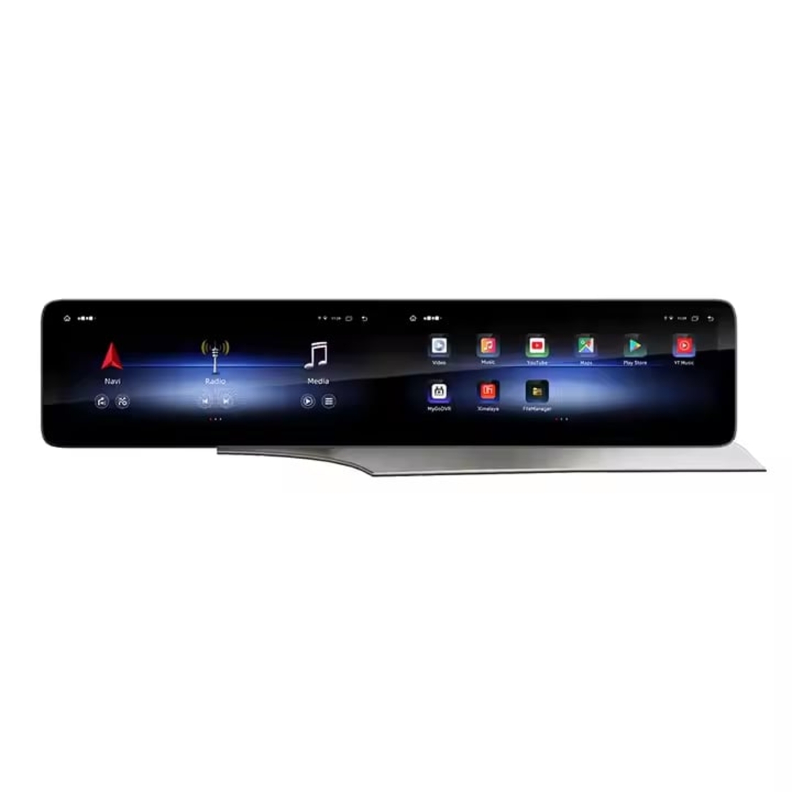 Dual Display Android Мултимедия за Mercedes Benz C/GLC Class 2016-2019