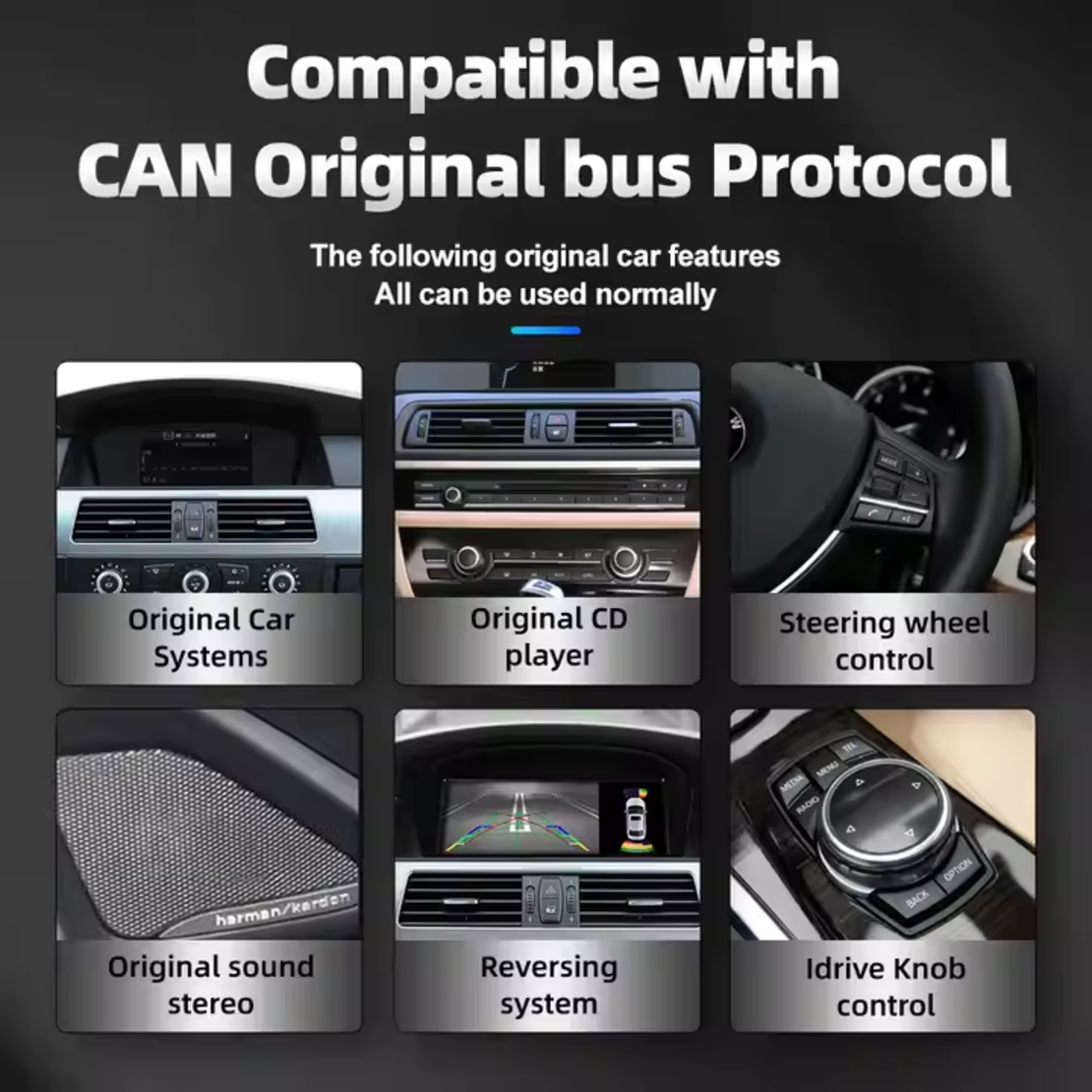 Дисплей за BMW E60/E90 CIC System 8.8