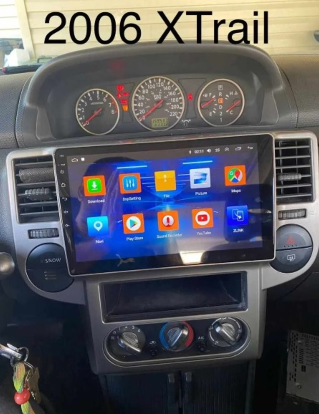 Nissan Xtrail T30 2002 -2006, Android Multimedia/Navigation