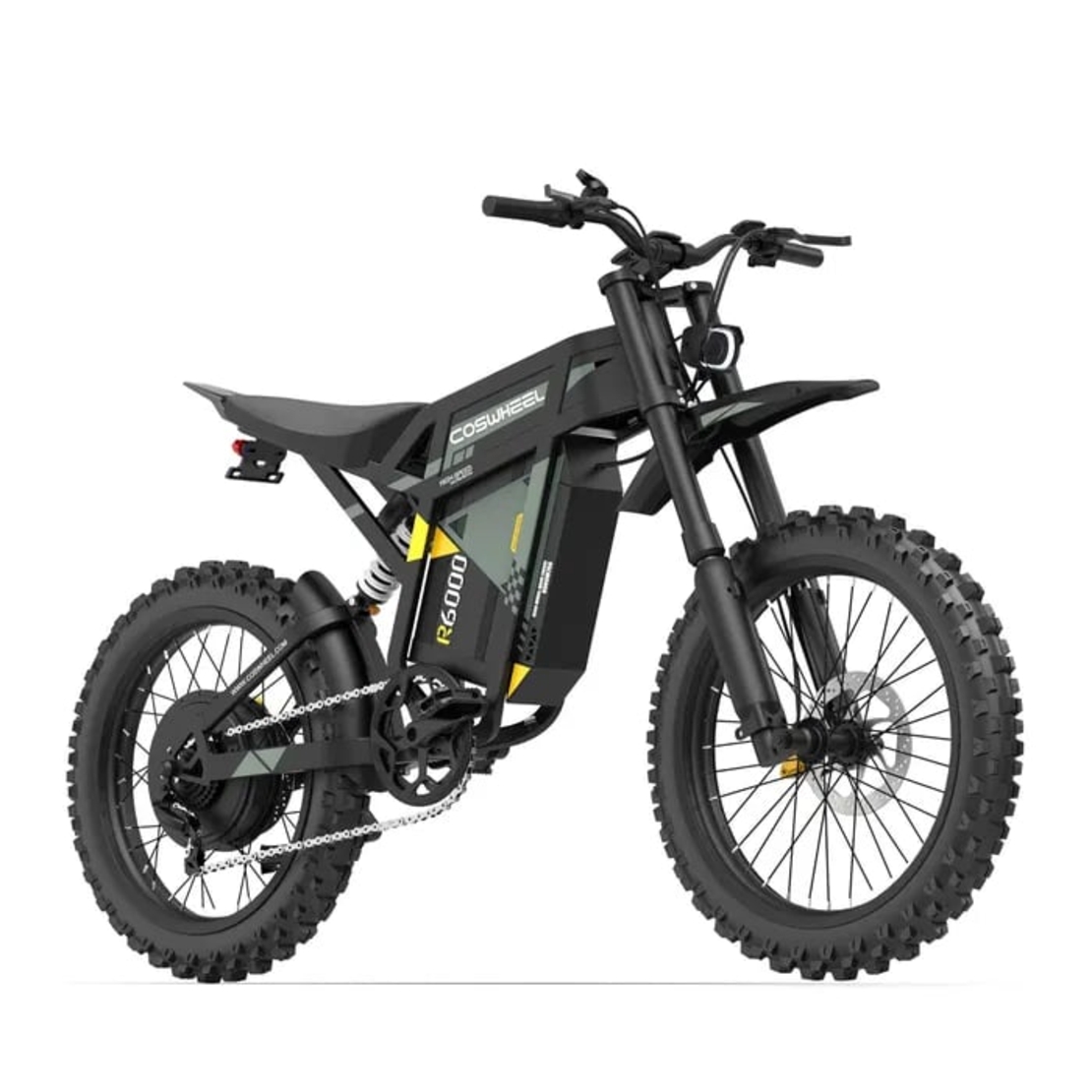 COSWHEEL R6000 – Електрически офроуд мотор / E-Dirt Bike 7000W | 60V 30Ah