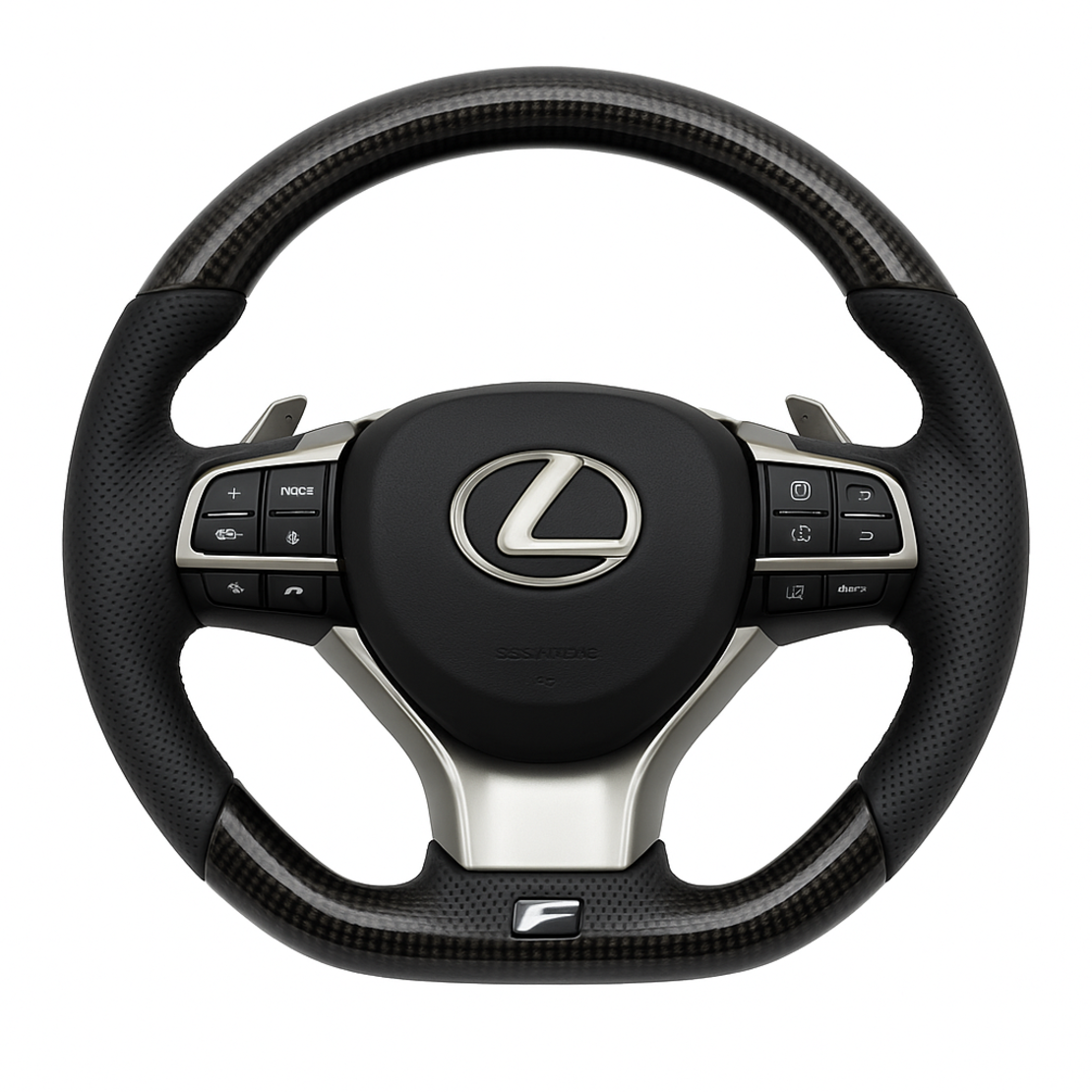 Lexus F Sport спортен волан карбон кожа IS RC GS RX NX LC