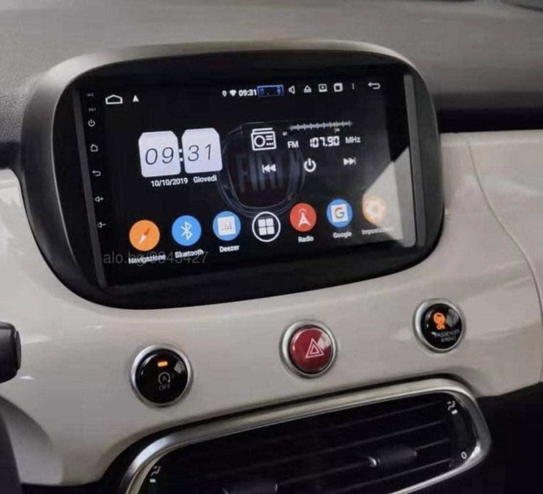 FIAT 500X 2014-2021, Android Мultimedia/Navigation